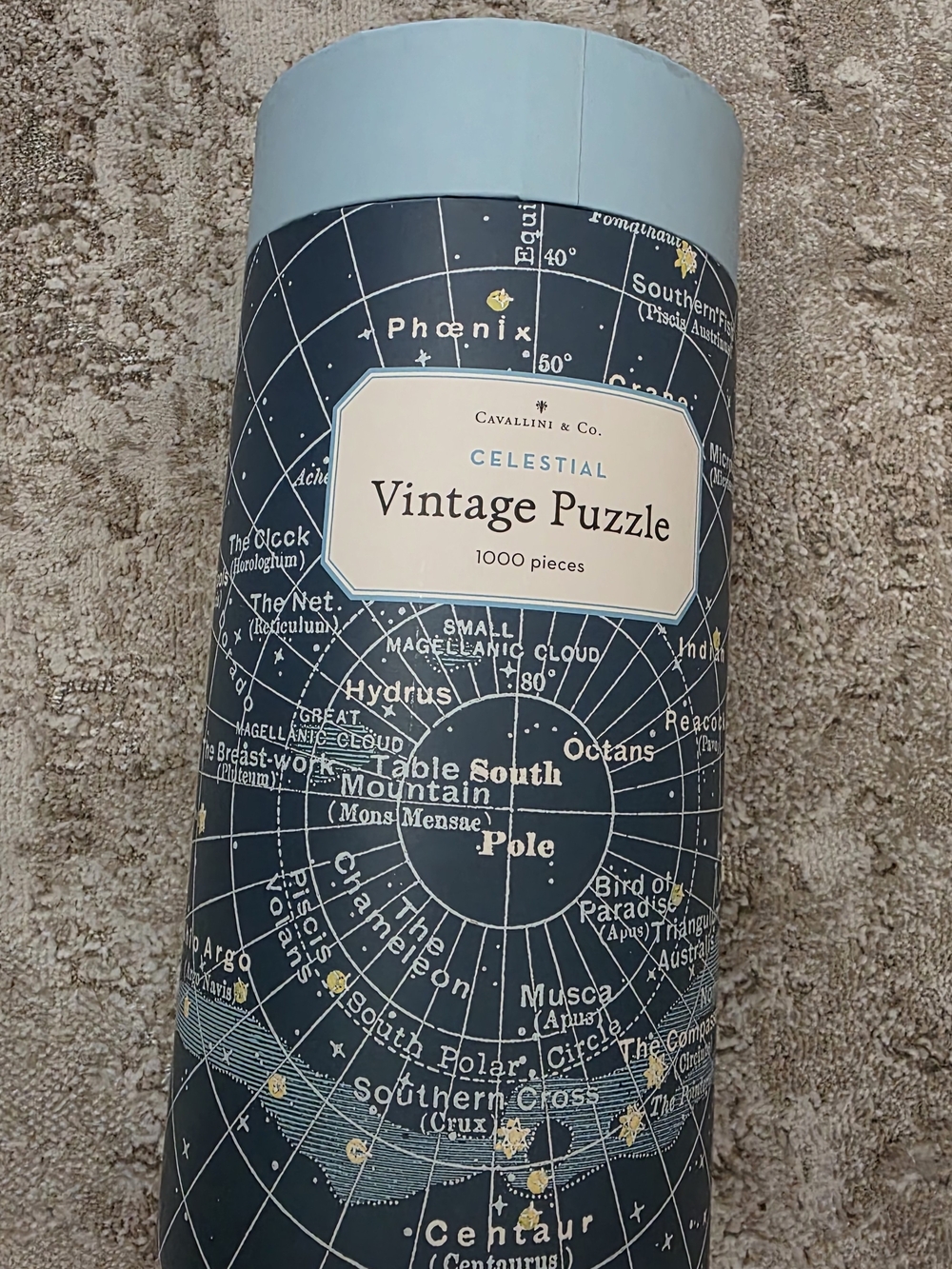 Cavallini, COMPLETE “Celestial” 1000 piece puzzle